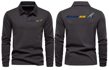 ATLAS AIR LONG SLEEVE POLO
